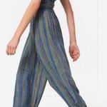 Urban Outfitters Strapless Striped Jumpsuit Photo 0