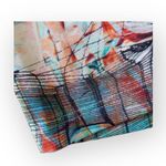 new Ostwald Helgason ➤ Edgy Silk Rip Print Dress ➤ Asymmetrical Sleeves ➤ Color Pink Size XS Photo 6