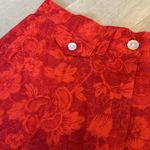 Vintage Ralph Lauren Floral Red floral cotton shorts Size 2 Photo 1