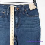 Madewell New!  mid rise Kick Out Crop‎ Jeans colleton wash, size 28 Photo 6
