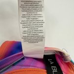 La Blanca Bikini Top Size 10 NEW Sunset Shores Over The Shoulder Underwire NWOT Photo 8