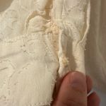 Cleobella  Freya Button Down Embroidered Blouse Cream Small Womens Photo 10