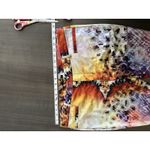 Tesoro Moda Large Fly Zipper‎ Flare Bell Bottoms Whimsical Rare Unique Colorful Size XL Photo 9