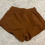 Lululemon Brown Inner Glow Shorts Size 4 Photo 2