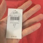 J Jill Linen Midi strawberry Sleeveless Dress small tall NWT Orange Size undefined Photo 3