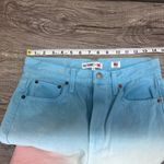 RE/DONE  red white‎ and blue gradient jeans size 26 Photo 4