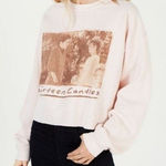 Sixteen Candles Cropped Oversized Movie Sweatshirt Molly Ringwald Size S Pink Photo 0