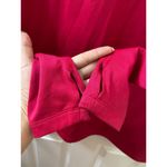 Nike  DRI-FIT Pink Long Sleeve Turtleneck Shirt Top Sz L Fuchsia Thumb Hole Photo 3