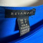 Revamped CLEARANCE! Blue Boutique Puff Shoulder Crop Top Size S NWOT Photo 5