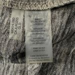 Calvin Klein Large Flyaway Draped Jacket Open Front Long Sleeve Gold Metallic Photo 8