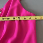 Do Be Womens Top Sz S Hot Pink Blouse V Neck Night Out Resort Wear Wrap Neckline Photo 7