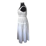 Gap X DOEN Eyelet Midi Dress Size XL White Photo 4