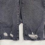 No Boundaries  Jrs Size 15 Jeans Super High Rise Straight Leg Split Hem Baggy Photo 12