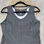 prAna Women’s Amelie Dress A-Line Sleeveless V-Neck in Charcoal Parade Size M Photo 4