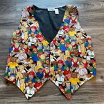 Sostanza Contemporary Apparel Teddy Bear Pattern Vest. L/XL Red Size undefined Photo 0