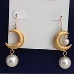 Tory Burch NWOT Core Metal Celestial Earring Photo 0