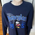 Disney X Hanes Disneyland Resort navy blue Established 1955 Mickey sweatshirt M Photo 0