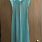 Jones New York 's women’s light blue of a silky blend dress. Size Small. Photo 0