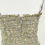 Illa Illa  S Dress Floral Green Summer Cutout Ruffle Coquette Mini Trendy Cute Photo 5