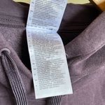 Adidas Women's Essential 3 Stripes Hoodie GD4318 Purple Size L Athletic Top Photo 4