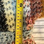 BKE Off Shoulder  Multicolored Knit thin sweater Size L Photo 2