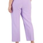 Kasper New Dress Pants Straight Leg Flat Front Purple Women’s Plus Size 20W Photo 1