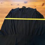 Co Women's Black Cotton Sleeveless Drop Waist Oversize Tunic Sweater Size M/L Photo 6