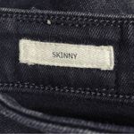 Revtown Jeans Decade Denim Size 28 | 6 Mid Rise Skinny Ankle Jean Jet Black Wash Photo 10