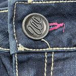 Wrangler  Pink Label Jeans Dark Wash 7/8 White Stitch Women's Photo 6