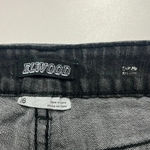 Faded black stretchy denim jeans size 26 Jeggings front back pockets Photo 4