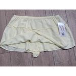 Vanilla Star Jeans Vanilla Star Yellow Linen Blend Ruffle Skort Women's XL Extra Large Shorts Skirt Photo 1