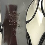 Richard Tyler Vintage Made in Italy WELL WORN formal Satin Heels Sandals Size 8 Black Photo 7