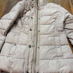 Abercrombie & Fitch Beige Puffer Jacket XS Womens Cozy Winter Plush Photo 7
