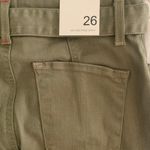 Alice + Olivia Jeans Good Paper Bag Skinny Pants Olive Size 26 *NWT* Photo 9