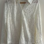 Adrianna Papell  Elegant White Lace Top Photo 0