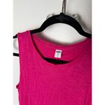 Old Navy  Tank Top Women's Small Barbie Pink Loose Fit Luxe Jersey Knit Photo 4