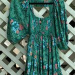Free People Smocked Printed Picnic Mini Dress Photo 1