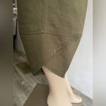 Minibee Women's Baggy Wide Leg Trousers Casual
Patchwork Elastic Waist Harem Green Size L Photo 3