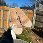 A New Day Nwt  Womens Ansel Double Band Open Toe Wedge Heels size 8 summer spring Photo 4