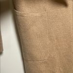 J.Crew 365 Tan Juliette Collarless Sweater-Blazer Size XS Photo 3