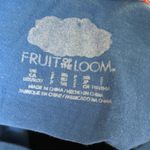 Fruit of the Loom Embroidery Blue crop top size small Photo 5