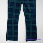 Vineyard Vines New! green plaid high rise kick flare pants flannel Christmas, 29 Photo 1