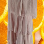 Donny & Nicole Pink Tulle Sparkly Ruffle Dress Size 12 Photo 0