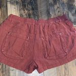 Free People  Rust Cargo Shorts Photo 2