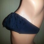 Victoria's Secret NWOT Victoria’s Secret Fringe Bandeau Bikini Top Size S Black Photo 3