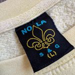 Vintage Butter Yellow New Orleans Pullover Sweatshirt Photo 2