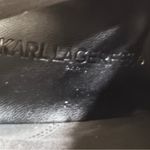 Karl Lagerfeld  Paris Vica Black Patent Leather Dress Booties Photo 13