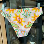 Blackbough  summer splash wavy bikini bottoms swimsuit cheeky high rise colorful Photo 2