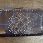 Coach Leather Wallet with Stitch Detailing Photo 5