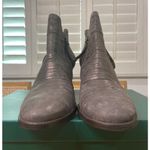 Paul Green Malibu Sliced Double Zip Bootie Nubuck Antique Metallic Size 10.5 NIB Photo 5